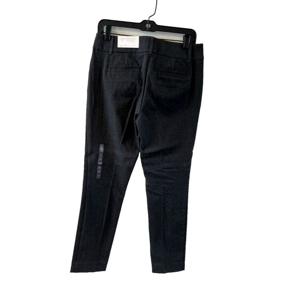 NWT LOFT Skinny Ankle Twill Gray Slacks Pants 4 Career business casual office - Picture 2 of 8